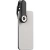Jectse Lente per Microscopio per Telefono 200X con Clip Zoom 1000X 18 Luci LED CRI95+ per Smartphone Educazione All'ispezione della Valutazione dei Gioielli