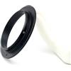 YUANMI Adattatore for obiettivo, for Canon EOS EF-M mount EOS-M Series Mirrorless 49mm Macro Reverse Adapter Ring