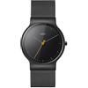 Braun Orologio Analogico Quarzo Uomo con Cinturino in Pelle BN0211BKMHG