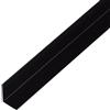Alberts 472955 Profilo angolare - ALU - anodizzato nero - 1000 x 25 x 25 x 1 mm