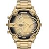 Diesel Mr. Daddy 2.0 - Orologio da uomo con cronografo oversize e cinturino in acciaio inox, silicone o pelle, Oro Slim, 54MM, Mr. Daddy 2.0 & Mr. Daddy Slim
