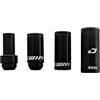 Jagwire Elite Link Shift End Cap Pack (18pcs) -Black Punte per cavi adulti Unisex, Nero, Taglia Unica