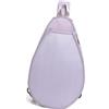 Wswqop Borsa da Tennis a Tracolla Sacca da Squash Borsa da Pickleball E Zaino da Trasporto Leggera E Funzionale con Tracolla Regolabile Adatta per Allenament, Viola