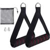 Gralara 2 Pezzi Maniglie Allenamento Maniglie Fitness Maniglie per Bande Maniglie per Macchina Cavo Materiale PP Antiscivolo Adatte per Palestra Casa