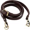 OEFNOCLKG Tracolla Regolabile for Borsa 120 cm Manico in Pelle Corteccia di Albero Messenger Tracolla con Fibbia Dorata Compatibile con Gli Accessori della Borsa(Coffee-1)