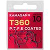 Kamasan Ami circolari T360 extra forti senza ardiglione - Method Feeder ami da pesca per carpa, F1 & Match Fishing (10)