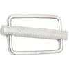 Yhenlovtt Tappo scorrevole doppio per Bcd 50 mm 316 fermo per cinghia in acciaio inox argento (stile A) (D)
