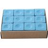 Yhenlovtt Gesso blu compatibile con stecche standard 23 x 23 x 226 mm, cubi di gesso per stecca da biliardo Plus, confezione da 12