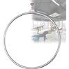 Generic Set di cerchi per yoga, acrobazia, ginnastica, resistenza testata per sicurezza e durata, 90 cm