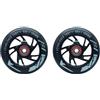 ZYAYNG 8PCS 88A 100mm Ruota di velocità 100 Pattini da in Linea Ruote Pattinaggio A Rotelle Scooter Pneumatici 608 Cuscinetto per Pattini(White)