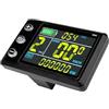 EfforPrac Display LCD per bici elettrica S866 24 V/36 V/48 V impermeabile connettore a 5 pin per 2 ciclocomputer e display codice di errore