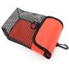 Yhenlovtt Scuba Diving Carry Gear Bag per mulinello Smb e marcatore di sicurezza, facile immersione avendo Dring e fibbia girevole accessorio boa accessorio in rete portatile da riporre (rosso)
