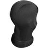 Kichvoe Cappuccio Alta Elasticità Sub in Nylon Nero 5mm per Protezione e Calore per Snorkeling e