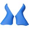 Yhenlovtt Leva del freno a T per bici in silicone per St2400/3500 oltre 4500 oltre 4500 con impugnatura antiscivolo migliorata con resistenza alle intemperie e cappucci comodi (blu)