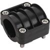 HaloVerde Supporto per trasduttore HaloVerde Panoptix LiveScope con prospettiva da 0 gradi, supporto per asta per trasduttore da 0 gradi per alberi motore da traina per la pesca sul ghiaccio