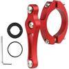 Yhenlovtt Avendo 2035 mm di diametro gabbia manubrio anodizzato compatibile tubi morsetto di montaggio per leggero per bottiglia d'acqua in lega di alluminio Cyc Bike (rosso)
