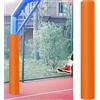 Generic Imbottitura di sicurezza per pali da basket resistente alle intemperie, copertura avvolgente per garage e parco giochi