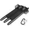 Generic Custodia organizer per freccette, trasparente, portafoglio portatile per freccette, custodia resistente per accessori da viaggio, organizer protettivo per punta in acciaio e punta morbida, facile da