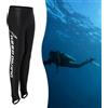 BildeeMait Pantaloni da muta in nylon da 0,5 mm, da uomo e da donna, isolati, con cuciture piatte per sport acquatici freddi