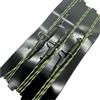 Yhenlovtt Carburo Weedy Qc Leaders 3pack Heli Ven per Carp Swivels e sicurezza con rig readytied per attrezzatura e Snaggy Kable (tipo B)