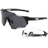 Generic Occhiali da moto - 13 x 17 x 6,1 cm senza montatura oscuramento occhiali da sci | Occhiali da uomo per outdoor motoslitta caccia sport invernali snowboard