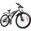 HX Q5 Shark Bici Elettrica Uomo da Montagna,27.5 E-Bike per Città, 85 Nm, Batteria 20Ah (Autonomia 50-100 km), Ammortizzatore Anteriore Regolabile, Freno a Disco Idraulico