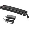 HJGHY Batteria al Litio Crescent Moon 36V 24V Pieghevole con Batteria al Litio Integrata da 7,8 Ah, 10,5 Ah, 12,8 Ah e 14 Ah, batterie di Ricambio per Bici elettrica con Caricabatterie,36v8.7ah
