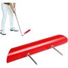 Generico Marcatori Tee Box | Localizzatore Allineamento Confine Antipioggia,Set di 2 Pezzi Allineamento Tee Box - per Campo Pratica, Torneo, Terreno, Prato, Giardino, Cortile, Tappeto Erboso