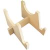 Generic Supporto per tavola a rullo, supporto in legno naturale, montaggio 21,6 x 19,8 x 13,1 cm, installazione del centro fitness | Posizionamento compatto 'attrezzatura, bilanciamento della stabilità e