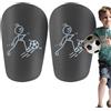 Générique Mini parastinchi - 2 piccoli parastinchi da calcio professionali, protezione Kick Master Board | Piccoli parastinchi leggeri per l'allenamento di calcio e le partite di performance (1 pa