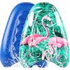 dellyy Bambini Bodyboard Gonfiabile, 70*50cm, Tavola da Surf Gonfiabile, Tavoletta Nuoto Bambini, Tavola Galleggiante Manici, Bodyboard Piscina, Galleggiante Tavoletta Nuoto per Piscine, Spiagge (DZN)