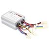 CaFfen Centralina Monopattino Elettrico Scatola regolatore di velocità del motore spazzolato in lega alluminio 24V/36V/48V 250W/350W/500W for accessori triciclo for veicoli elettrici(24V 350W)