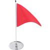 Milageto Golf Practice Putting Cup con Bandiera in Acciaio Inox Base Antiscivolo Disco Foro Portatile Leggero Accessorio Allenamento Putting Golf Adatto per