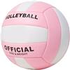 Generic Pallavolo da beach volley, pallavolo da allenamento per adolescenti, morbido e resistente all'usura, per prato, , sabbia, cortile, spiaggia, scuola, campo, allenamento sportivo di