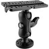 Generisch Supporto di montaggio Fish Finder, di piastre di montaggio marina impermeabile, regolatore di rotazione universale, visione a 360°, controllo, attrezzatura di supporto, supporto elettronico