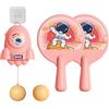 Generico Hanging Table Tennis Paddle Exerciser - Adjustable Portable Solo Practice Trainer, Durable Kids Sport Rebounder Training Tool | Fun Gift Boys Girls Children Beginner Home Outdoor Use Set