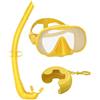 Generisch Set da snorkeling per adulti, con vista panoramica, con scatola e cinturino regolabile, set da snorkeling pieghevole, per donne, famiglie, amanti dello snorkeling