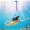 JIDWOYF Respiratore completamente asciutto del silicone per gli uomini adulti e le donne, immersione subacquea il nuoto il ruscello di campeggio prova il tubo di respirazione di nuoto