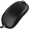 Yhenlovtt Supporto rigido per occhiali da sci e occhiali per sport all'aria aperta, 56 x 125 cm, compatibile con occhiali da snowboard e ciclismo, protezione in poliuretano (nero)