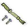Yhenlovtt Risk M5 x 12 mm Pack per Bike Lega Holder Bulloni per Bicicletta Portaborraccia 2 Bottiglia Nero (colorato)