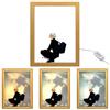 MeYuxg Jujutsu Kaisen Pittura Decorativa Creativa, Cornice per Foto Artistica Gojo Satoru, Cornice per Foto Luminosa 22,2 * 17,2 * 4,5 cm, per Caffetteria, Uffici, Soggiorni, Camere da Letto, A