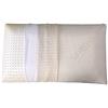 EVERGREENWEB MATERASSI & BEDS Evergreenweb - Cuscino Memory Foam Cervicale misura 42x72 alto 12 cm, Doppia Fodera in Silver Life e Cotone Naturale Sfoderabile e Lavabile, Guanciale Letto TRILOGY