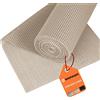 WEEWAM Tappetino Antiscivolo Rivestimento per Cassetti Cucina, Weewam 30 cm x 600 cm (XXL) Rotolo Antiscivolo EVA non Adesivo, Fodera Protezione interno Mobili Armadio Ripiani Bicchieri Scarpiera (Beige)