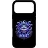 Cyberpunk Medusa Future Rebel Hacker Tec Custodia per iPhone 17 Pro Max Resisti al futuro ribelle di Cyberpunk Medusa AI Hacker