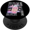Latte Alla Fragola Bevanda Giapponese Gi Latte Alla Fragola Giapponese Estetico Pastello Carino Anime PopSockets PopGrip Adesivo