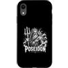 Ancient Greek Mythology Ocean King Posei Custodia per iPhone XR Poseidone Ira Del Mare Oceano Greco Dio