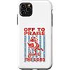 Frog Faith Revival Custodia per iPhone 11 Pro Max Fuori per lodare Dio il Signore - Divertente umorismo Christian Frog