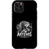 Greek Mythology Artemis Moon hunter Godd Custodia per iPhone 11 Pro Artemide Cacciatore di Luna Dea Cacciatrice Foresta ARTEMIS