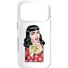 Grandio Design Funny Pop Art Gifts Custodia per iPhone 17 Pro Sarcasmo It's How I Hug Sarcastico Vintage Retro Pop Art Girl