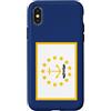 Flags and Symbols Custodia per iPhone X/XS Bandiera del Rhode Island